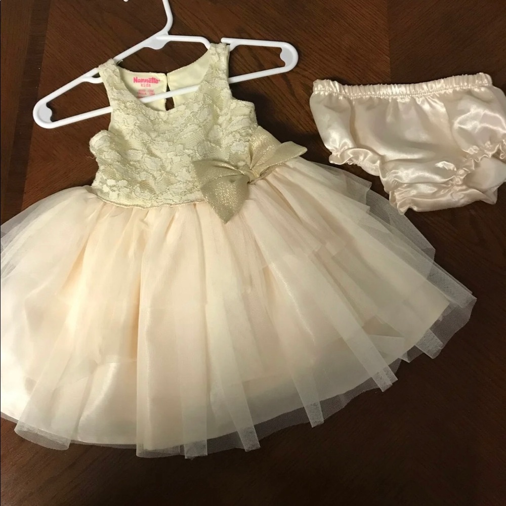 12 Month Gold Dress